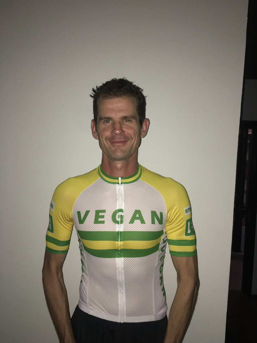 Team vegan cycling clearance jersey